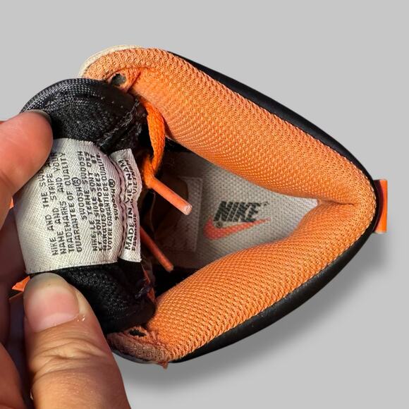 Nike Dunk High Retro SE “Syracuse” Orange/Black Youth Sneakers - Size 4.5Y - Picture 5 of 8